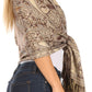 Sakkas Kalin Long Wide Woven Patterned Fringe Tassel Pashmina Shawl / Scarf