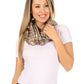 Sakkas Kalin Long Wide Woven Patterned Fringe Tassel Pashmina Shawl / Scarf