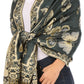 Sakkas Liua Long Wide Woven Patterned Design Multi Colored Pashmina Shawl / Scarf