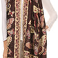Sakkas Liua Long Wide Woven Patterned Design Multi Colored Pashmina Shawl / Scarf