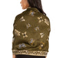 Sakkas Liua Long Wide Woven Patterned Design Multi Colored Pashmina Shawl / Scarf
