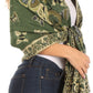 Sakkas Liua Long Wide Woven Patterned Design Multi Colored Pashmina Shawl / Scarf