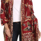 Sakkas Liua Long Wide Woven Patterned Design Multi Colored Pashmina Shawl / Scarf
