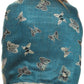 Sakkas Liua Long Wide Woven Patterned Design Multi Colored Pashmina Shawl / Scarf