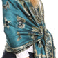 Sakkas Liua Long Wide Woven Patterned Design Multi Colored Pashmina Shawl / Scarf