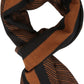 Sakkas Kopa Long Mid Weight Soft Fringe Patterned UniSex Cashmere Feel Scarf