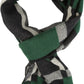 Sakkas Cayla Long Checker Box Lined Design Patterned UniSex Cashmere Feel Scarf