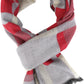 Sakkas Cayla Long Checker Box Lined Design Patterned UniSex Cashmere Feel Scarf