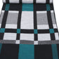 Sakkas Cayla Long Checker Box Lined Design Patterned UniSex Cashmere Feel Scarf