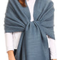 Sakkas Cara Pleated Crinkle Soft and Warm Shawl/ Wrap/ Stole
