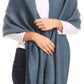 Sakkas Cara Pleated Crinkle Soft and Warm Shawl/ Wrap/ Stole