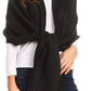 Sakkas Cara Pleated Crinkle Soft and Warm Shawl/ Wrap/ Stole