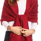 Sakkas Cara Pleated Crinkle Soft and Warm Shawl/ Wrap/ Stole