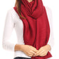 Sakkas Cara Pleated Crinkle Soft and Warm Shawl/ Wrap/ Stole