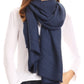 Sakkas Cara Pleated Crinkle Soft and Warm Shawl/ Wrap/ Stole