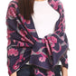 Sakkas Adele Floral Ornate Soft and Warm Pashmina Shawl Scarf Vegan Commute