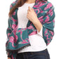 Sakkas Adele Floral Ornate Soft and Warm Pashmina Shawl Scarf Vegan Commute