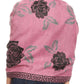 Sakkas Soffia Damask Rose Super Soft and Warm Pashmina Scarf Shawl Vegan Work