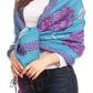 Sakkas Soffia Damask Rose Super Soft and Warm Pashmina Scarf Shawl Vegan Work