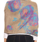 Sakkas Aurora Floral Rose Pashmina Scarf Shawl with Fringe Super Warm Soft Vegan