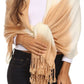 Sakkas Vicki Trendy Ombre Stripe Tie Dye Pashmina/ Shawl/ Wrap/ Stole