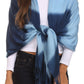Sakkas Vicki Trendy Ombre Stripe Tie Dye Pashmina/ Shawl/ Wrap/ Stole