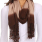 Sakkas Vicki Trendy Ombre Stripe Tie Dye Pashmina/ Shawl/ Wrap/ Stole