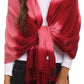 Sakkas Vicki Trendy Ombre Stripe Tie Dye Pashmina/ Shawl/ Wrap/ Stole