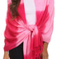 Sakkas Vicki Trendy Ombre Stripe Tie Dye Pashmina/ Shawl/ Wrap/ Stole