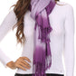 Sakkas Vicki Trendy Ombre Stripe Tie Dye Pashmina/ Shawl/ Wrap/ Stole
