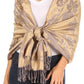 Sakkas Tawny Reversible Butterfly Pashmina/ Shawl/ Wrap/ Stole