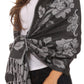Sakkas Tawny Reversible Butterfly Pashmina/ Shawl/ Wrap/ Stole