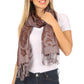 Sakkas Tawny Reversible Butterfly Pashmina/ Shawl/ Wrap/ Stole