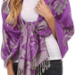 Sakkas Tawny Reversible Butterfly Pashmina/ Shawl/ Wrap/ Stole