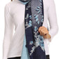 Sakkas Ontario double layer floral Pashmina/ Shawl/ Wrap/ Stole with fringe