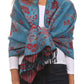 Sakkas Ontario double layer floral Pashmina/ Shawl/ Wrap/ Stole with fringe