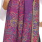 Sakkas Ontario double layer floral Pashmina/ Shawl/ Wrap/ Stole with fringe