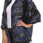 Sakkas Ontario double layer floral Pashmina/ Shawl/ Wrap/ Stole with fringe