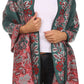 Sakkas Ontario double layer floral Pashmina/ Shawl/ Wrap/ Stole with fringe