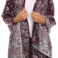 Sakkas Ontario double layer floral Pashmina/ Shawl/ Wrap/ Stole with fringe