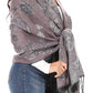 Sakkas Ontario double layer floral Pashmina/ Shawl/ Wrap/ Stole with fringe