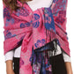 Sakkas Ontario double layer floral Pashmina/ Shawl/ Wrap/ Stole with fringe
