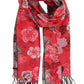 Sakkas Ontario double layer floral Pashmina/ Shawl/ Wrap/ Stole with fringe