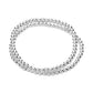 2PCS - Stainless Steel Ball Stretch Multi Layered Bracelets