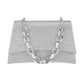 Bling Evening Tote Crossbody Bag Chain Handle
