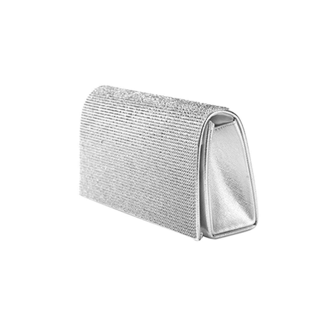 Bling Solid Evening Clutch Crossbody Bag