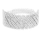 Crystal Rhinestone Adjustable Evening Bracelet