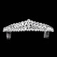 Crystal Teardrop Cluster Pageant Queen Tiara