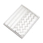 Faux Leather Basket Weave Card Holder Wallet