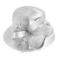 Mesh Bow Dressy Hat